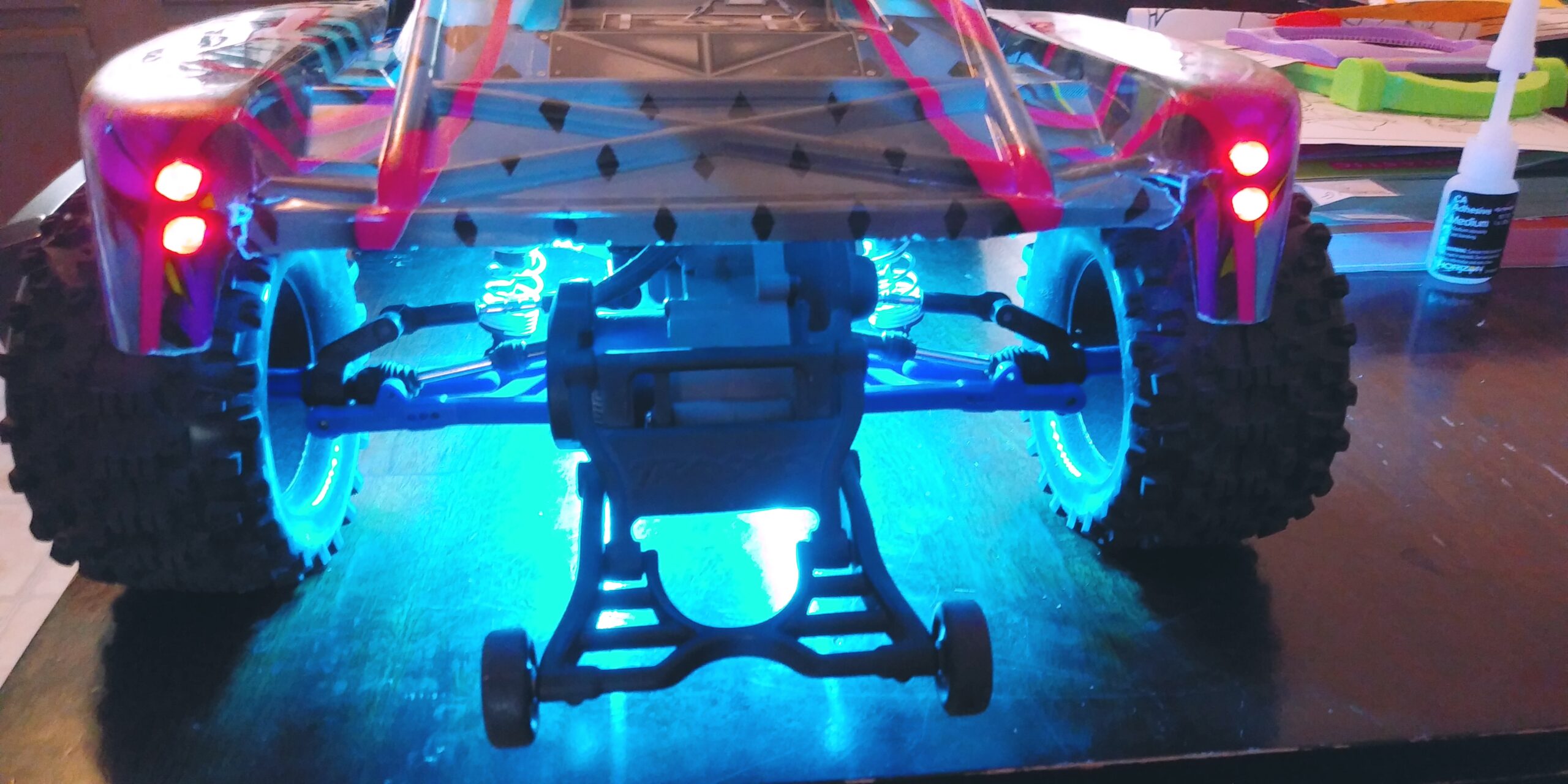 RC Scale Crawler Led Light Kit, RC SC Car Headlights and Taillight Combo for 1/10 Slash RC Truck SCX10 GEN7 Crawler, 1-Set customer photo 2