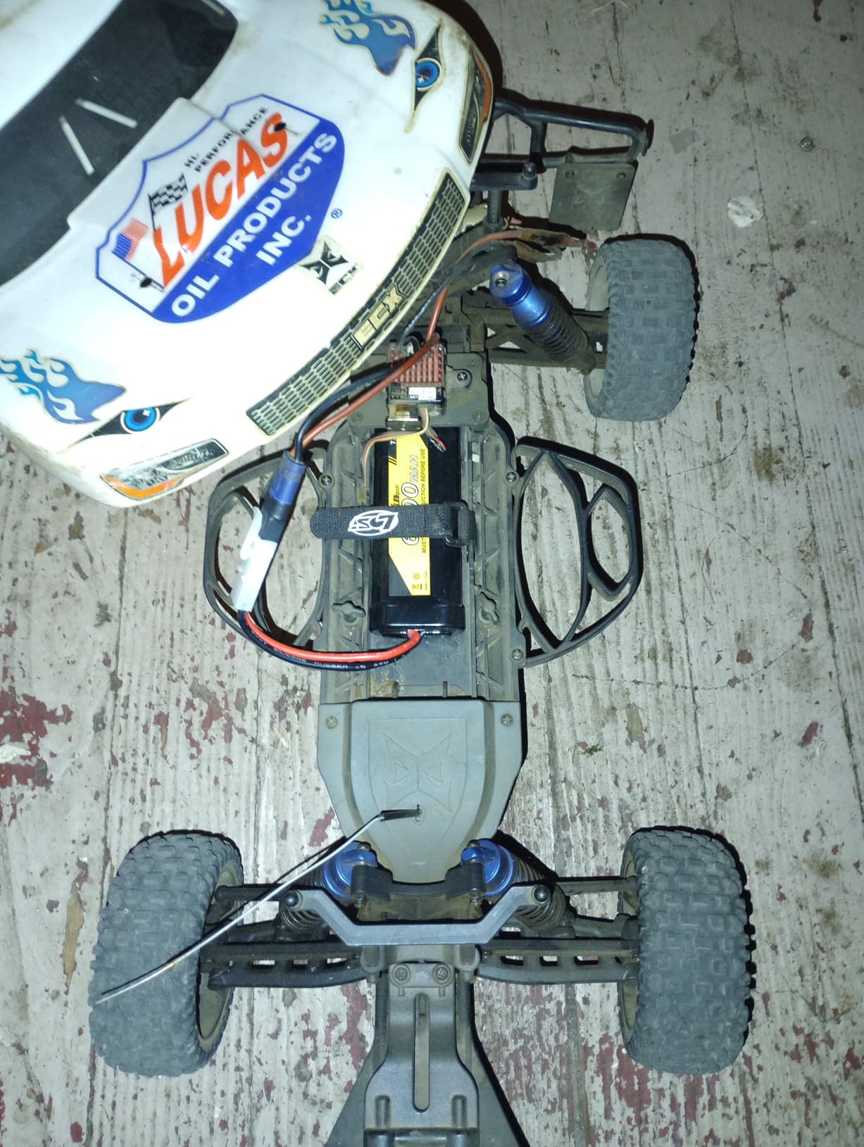 7.2V 6200mAh NIMH Battery for RC Cars, 6-Cell Flat Rechargeable Battery Pack with Tamiya Connector (2 Pack) customer photo 1