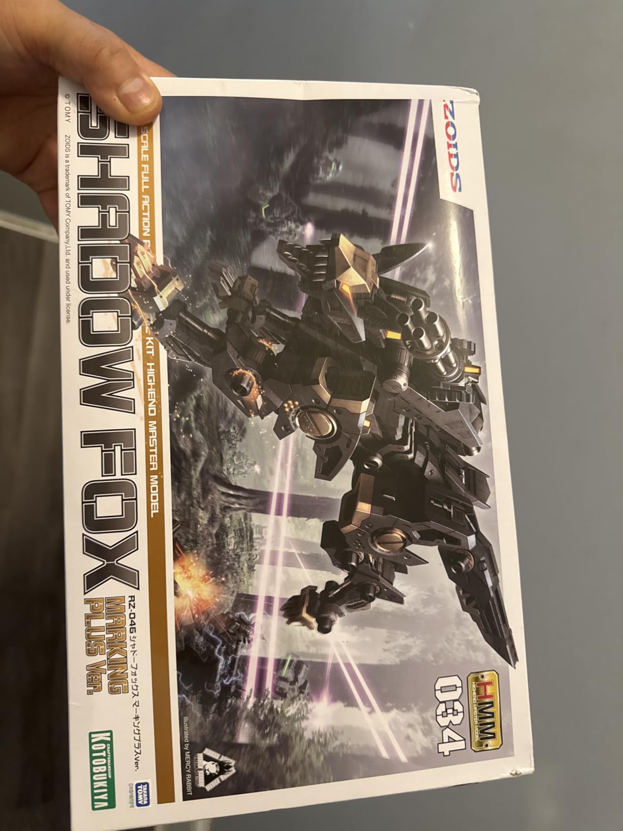 ZOIDS Shadow Fox Marking Plus Ver. 1/72 Highend Master Model Kit customer photo 1