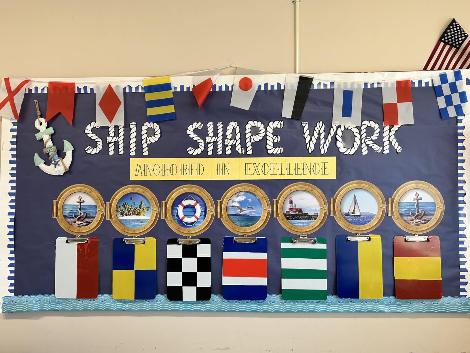 Anley Signal Flags International Maritime Signal Code Flags Set of 40 Flags - 40 Ft Long Naval Themed Decoration Banners for Home/Boat/Ship/Vessel - Individual Flag of 5.5