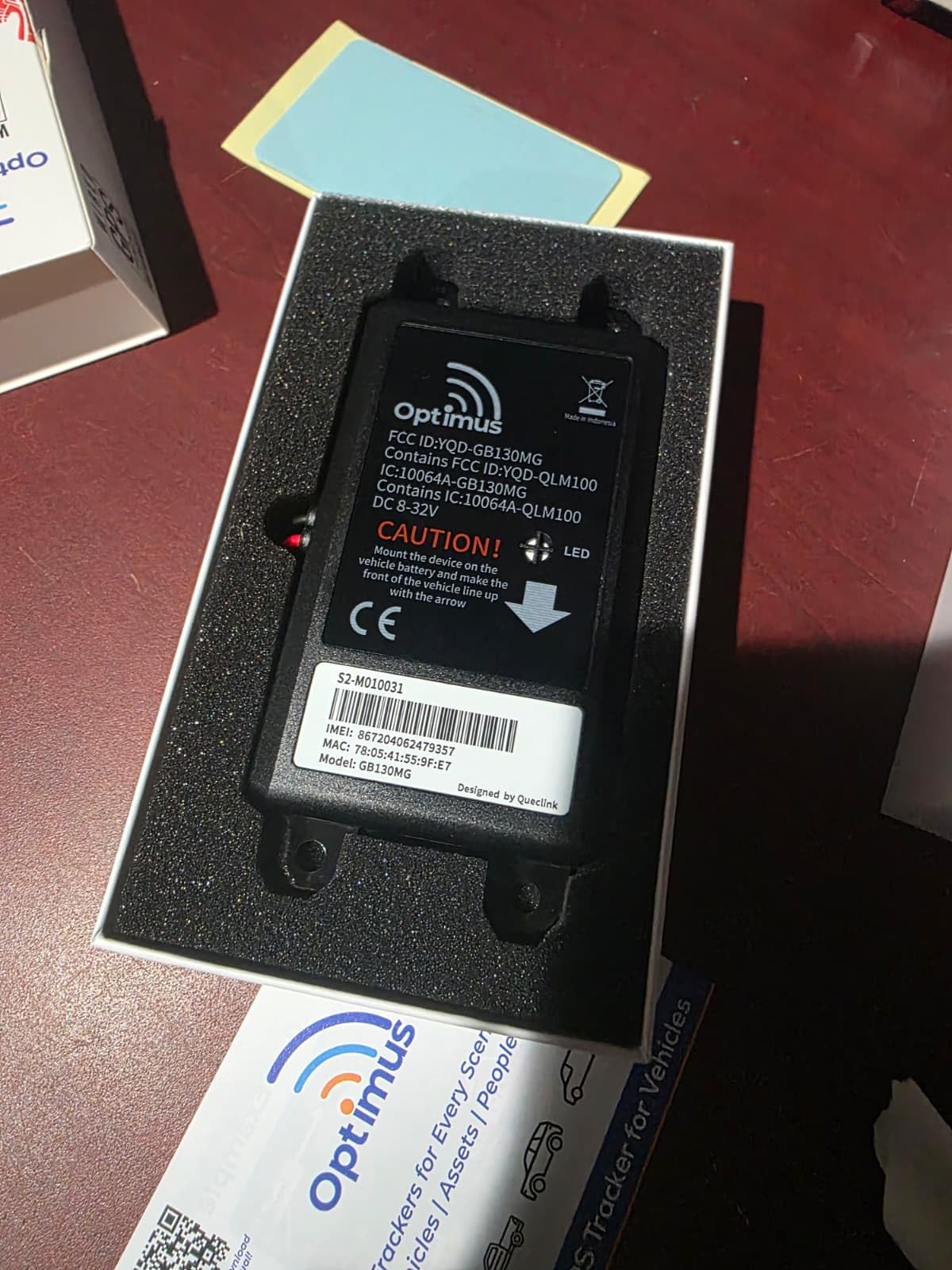 Optimus Wired GPS Tracker for Vehicles - Easy Installation on Car's Battery - Low Cost Subscription Plan Options customer photo 1