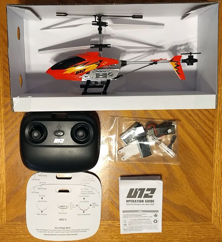 Cheerwing U12 Remote Control Helicopter with Altitude Hold, Mini RC Helicopter for Adults Kids, One Key take Off/Landing and 2 Batteries customer photo 1