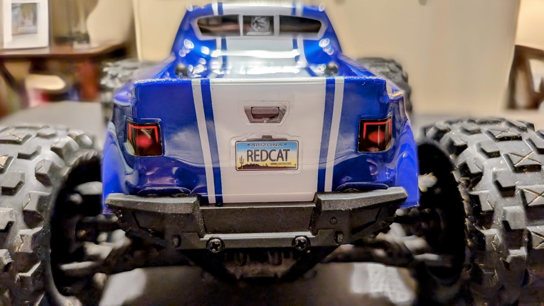 Redcat Racing Volcano 16 1/16 Scale RC Monster Truck - Red customer photo 2