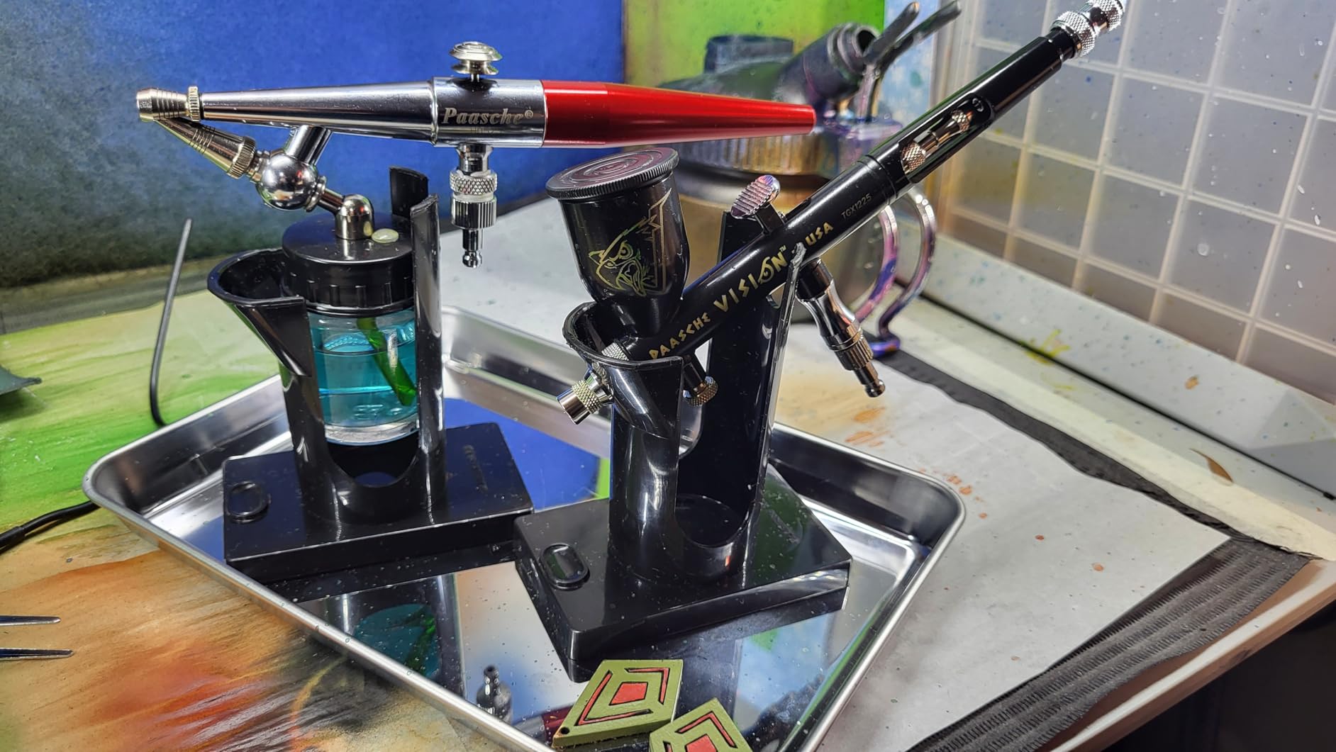 GSI Creos Mr. PS231 Airbrush Stand Painting Tool for Models customer photo 1