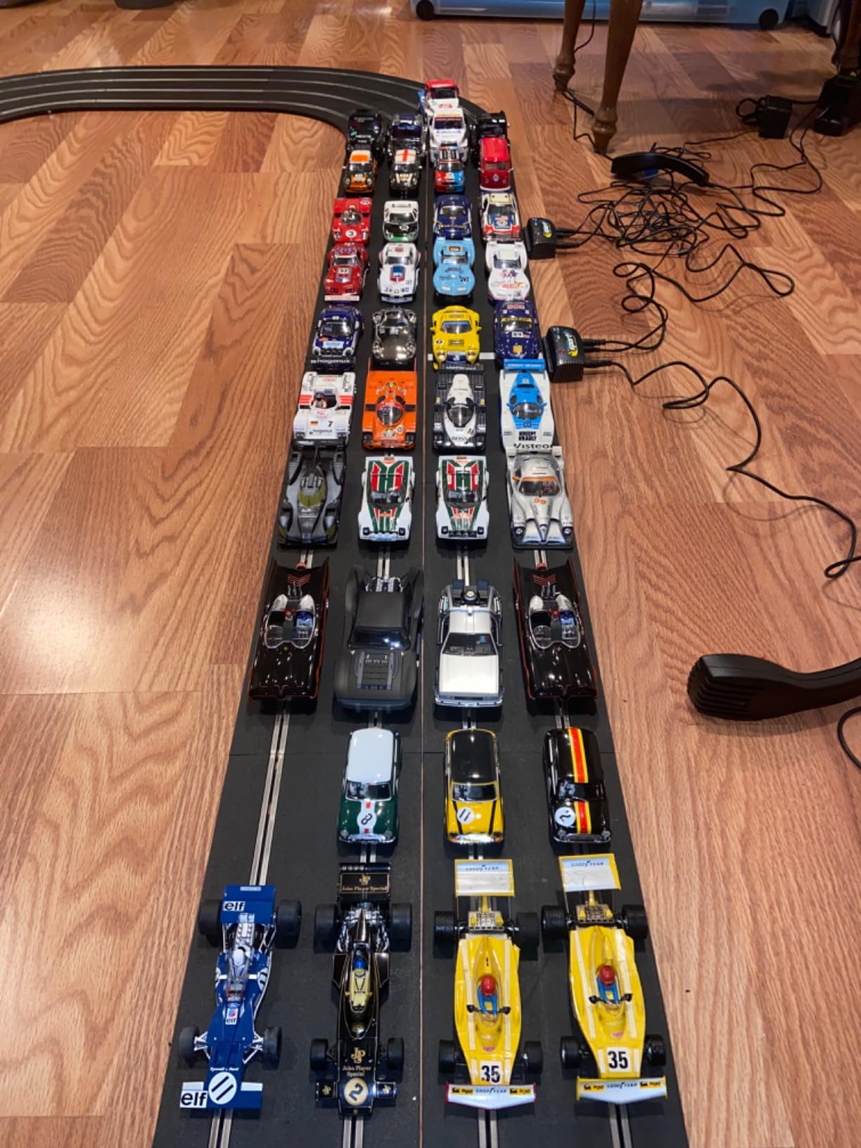 Scalextric Batmobile from 1960's Batman Television Series 1:32 Slot Race Car C4175, Black & Orange customer photo 1