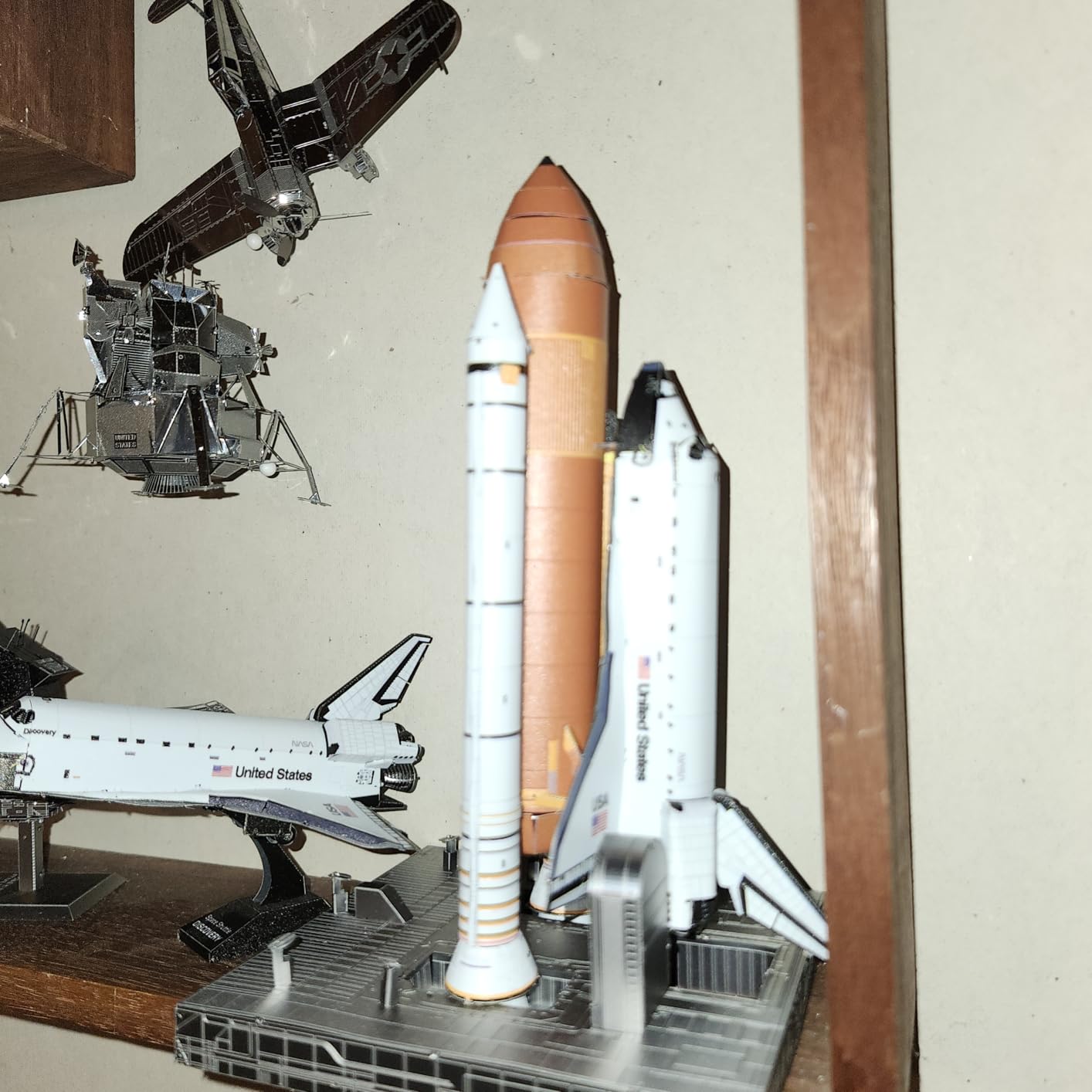 Metal Earth Fascinations Premium Series Space Shuttle Launch Kit 3D Metal Model Kit customer photo 1