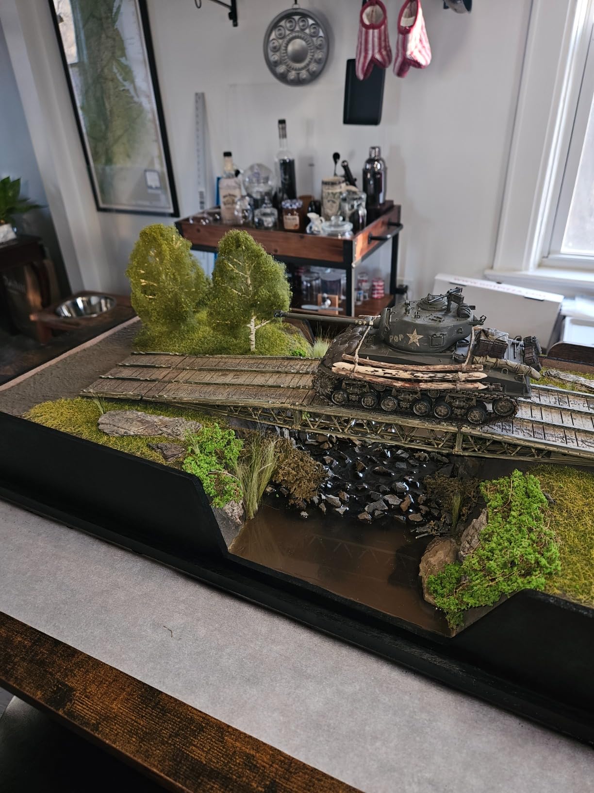 DIY Miniature Shrubs Bushes Foliage Terrain Model Kit Sand Table Simulation Landscape War Gaming Terrain Decoration Railroad Scenery customer photo 1