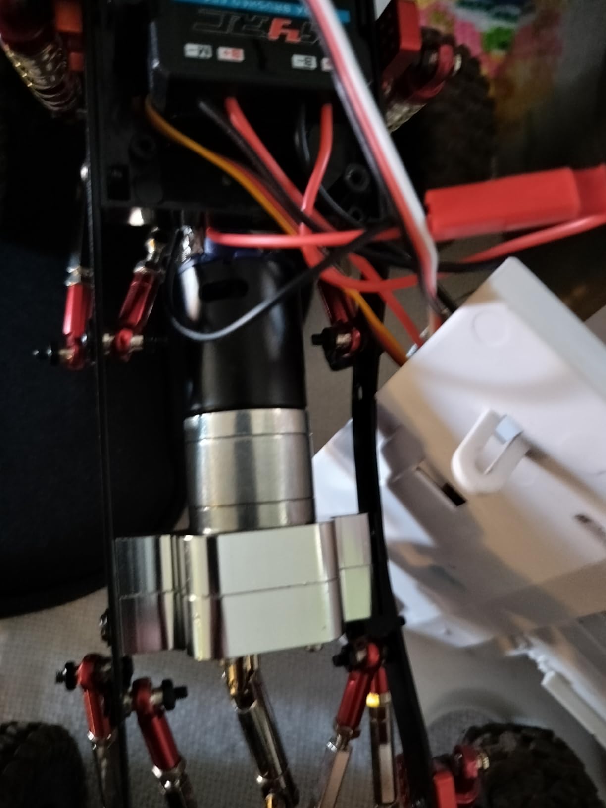 ShareGoo Metal RC Gearbox Speed Change Gear Box with 370 Brush Motor Compatible with WPL B-14 B-14K B-24 B-24K B-16 B-16K B-36 B-36K C-14 C-14K C-24 C-24K RC Car customer photo 1