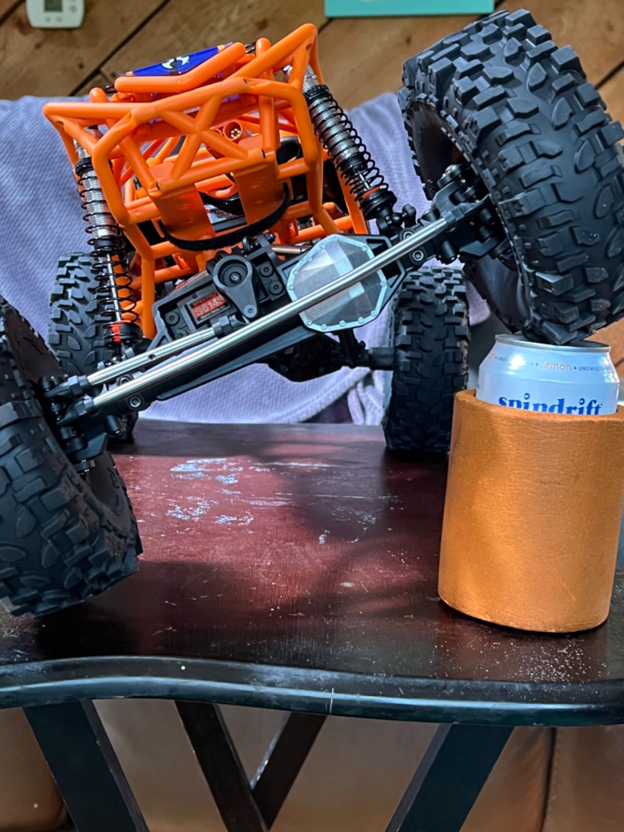 RC Truck 1/10 RBX10 Ryft 4WD Brushless Rock Bouncer RTR (Battery and Charger Not Included), Orange, AXI03005T1, Unisex Adult customer photo 1