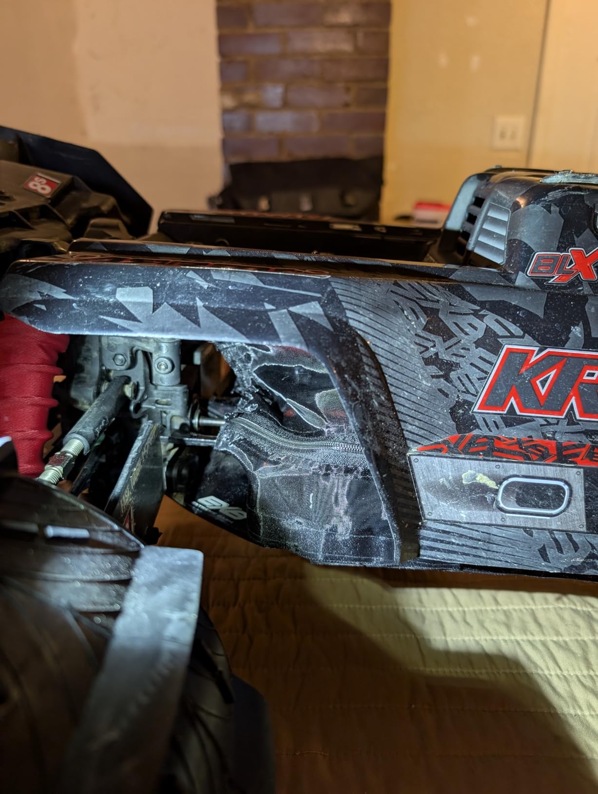Chassis Rocks Snow Leaves Mud Dirt Dust Resist Guard Cover fits Arrma 1/5 Outcast KRATON 8S customer photo 1