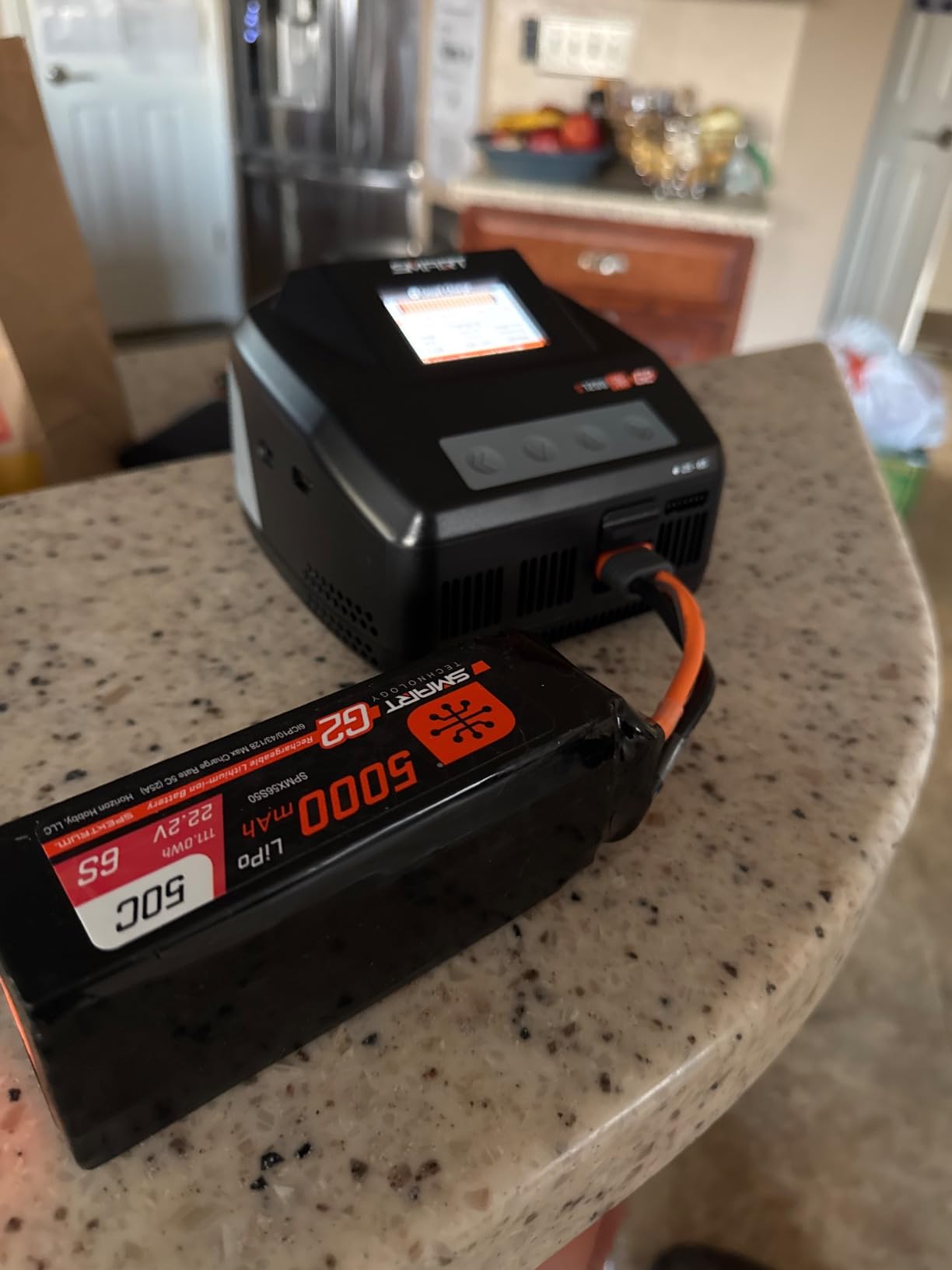 Spektrum S1200 G2 AC 1x200W Smart Charger, SPMXC2020, Black customer photo 2