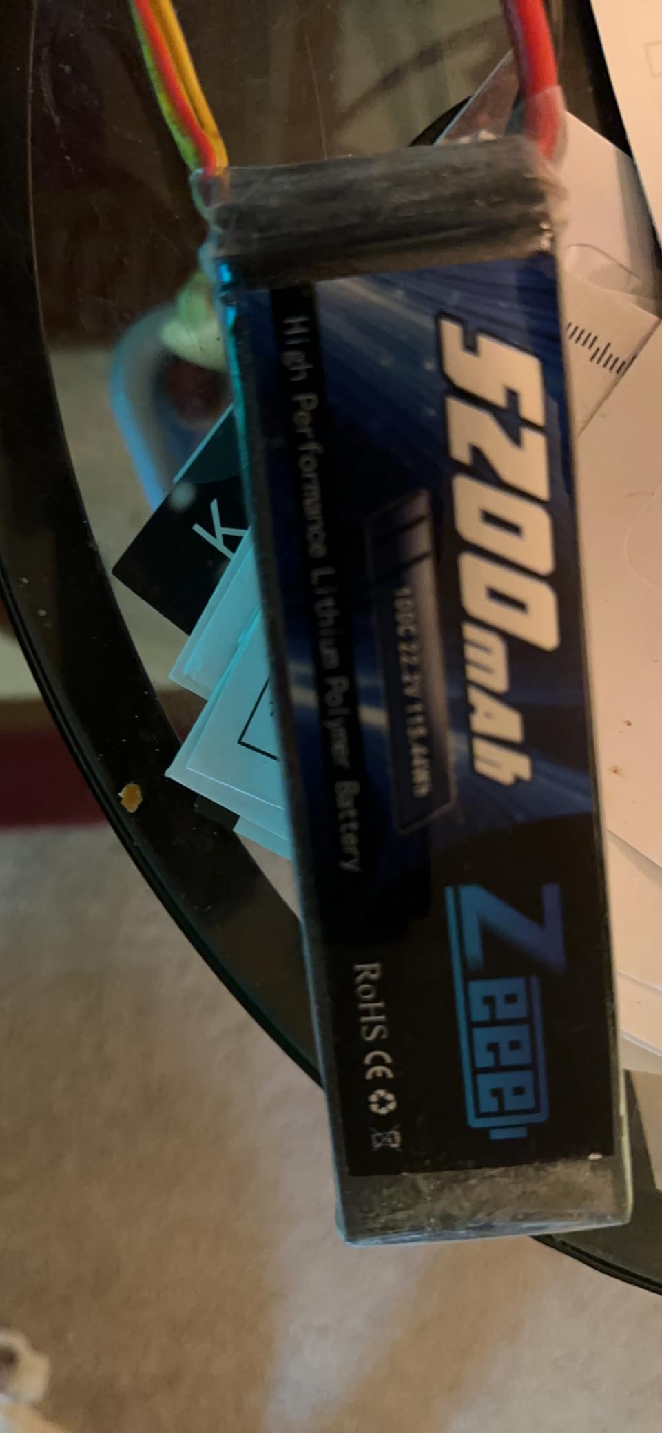 Zeee 6S 5200mAh Lipo Battery 22.2V 100C with EC5 Connector Soft Pack RC Battery for RC Car Truck Airplane Helicopter Quadcopter Boat (2 Pack) customer photo 1