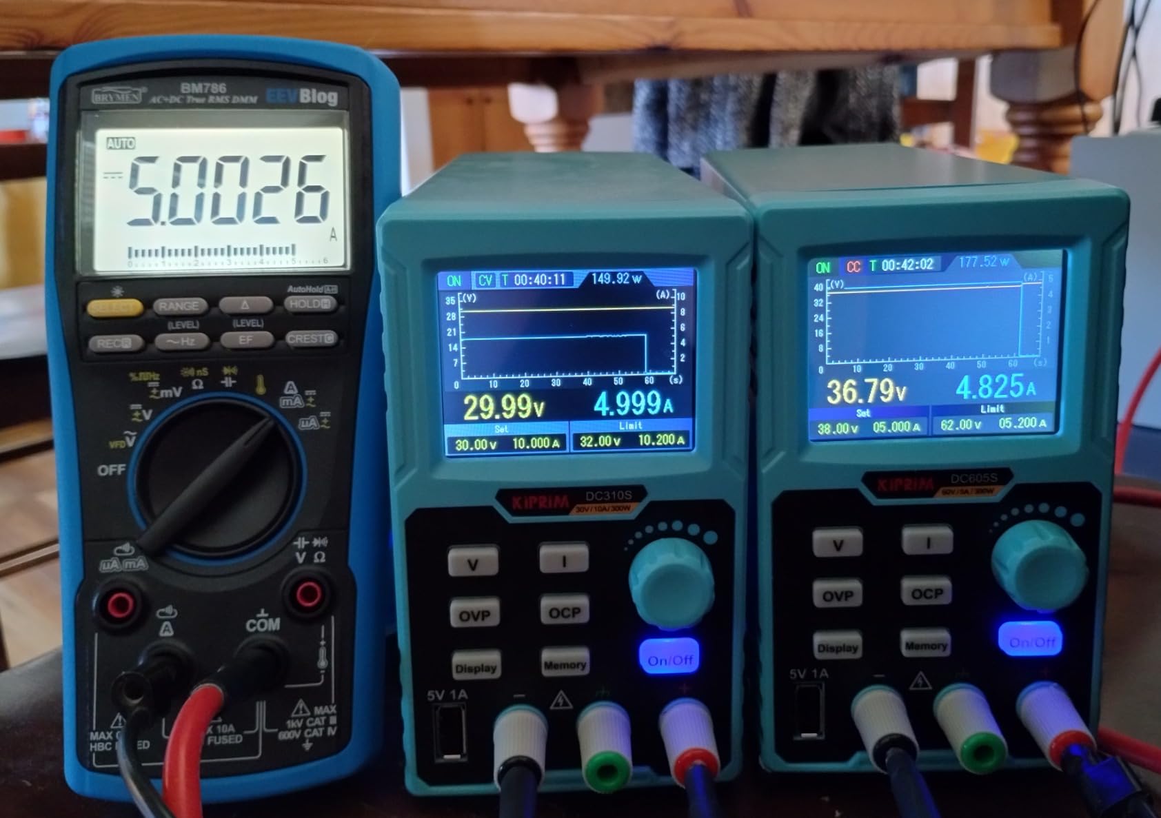 Programmable DC Power Supply (0-30 V 0-10 A) 110V Input High Precision 4-Digit Multiple Protection with PC Software and USB Charging customer photo 1