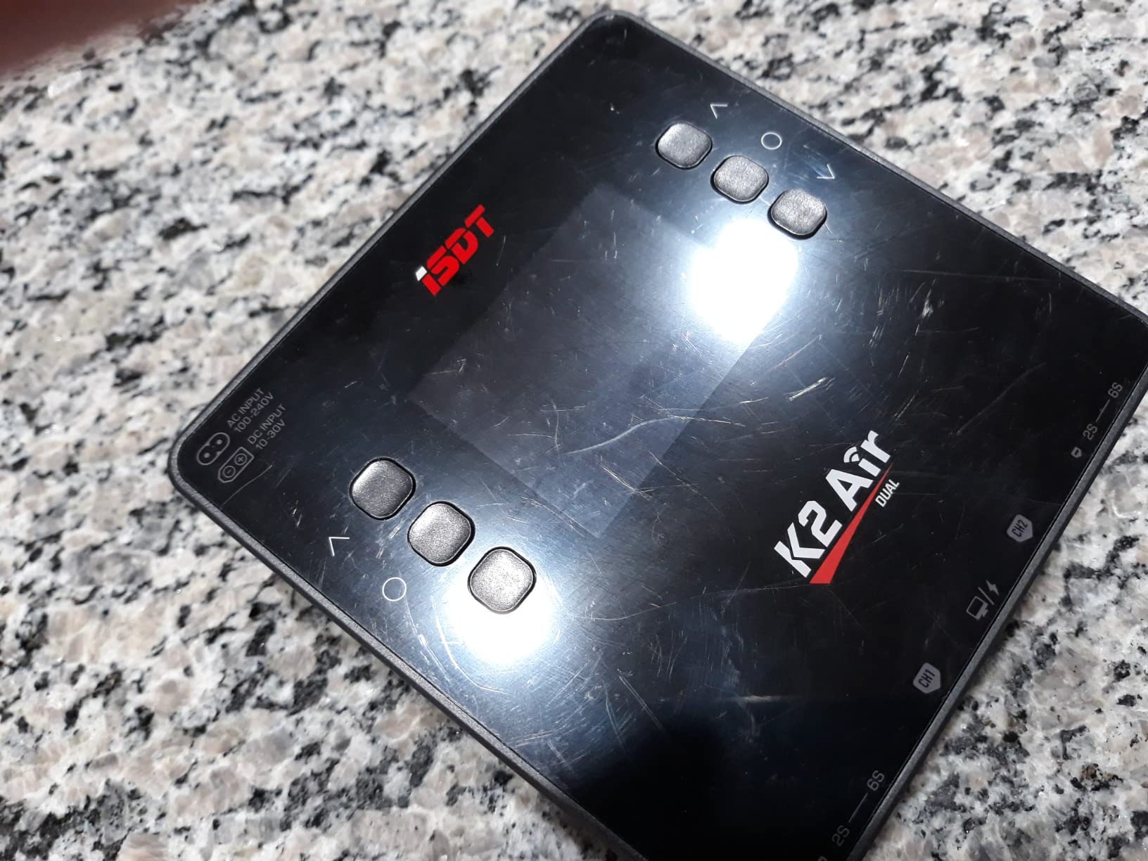 ISDT K2 AIR Lipo Battery Balance Charger Discharger 1-6S AC 200W DC 500Wx2 20A Smart Charger for Life, Lilon, LiPo, LiHv/Pb/NiMH customer photo 1