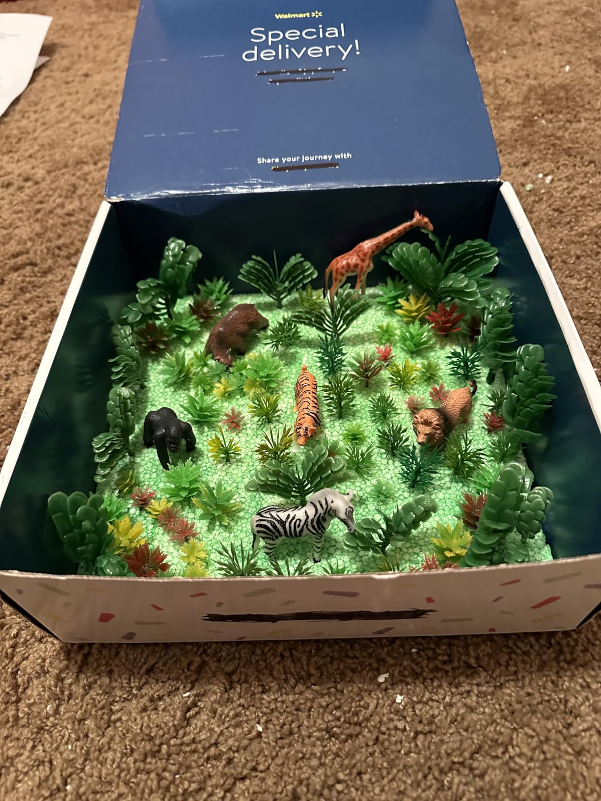 110pcs Model Plants Miniature Toy Trees Train Scenery Fairy Garden Trees Diorama Trees Model Scenery Railway Park Garden Scene Architecture Wargame Trees Model customer photo 2