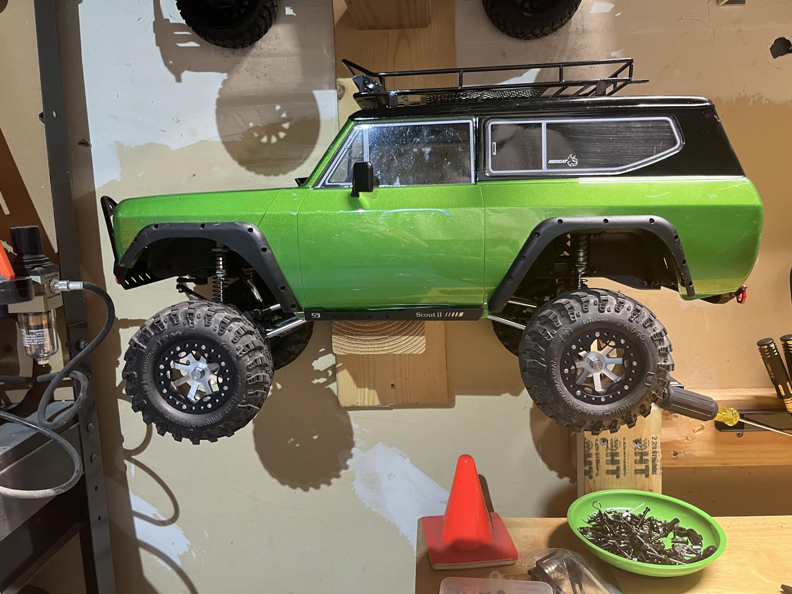 Stainless Steel Rock Slider for Redcat GEN8 Scout II, Black customer photo 1