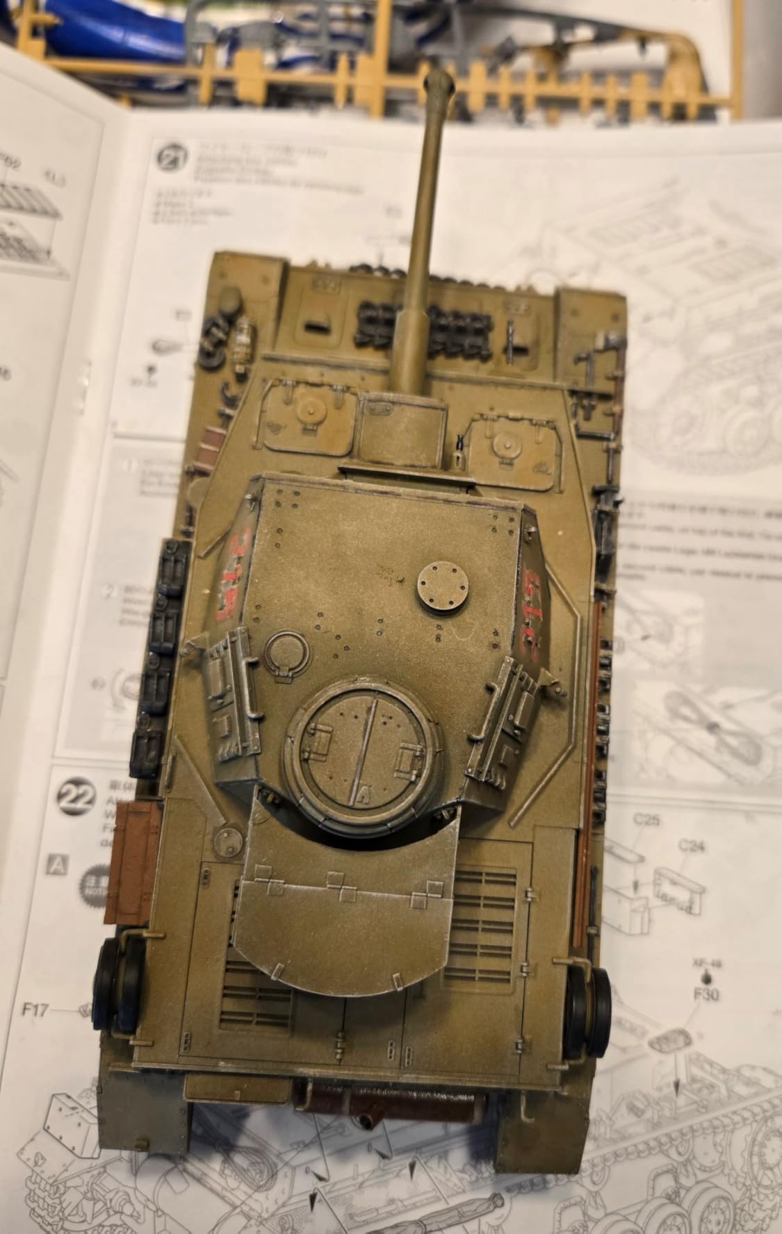 Tamiya 35378-000 35378 1:35 German Pz.Kpfw. IV Version G Early Product. -Faithful Replica, Making, Plastic, Crafts, Hobby, Model kit, Assembly, unpainted, Unlackiert customer photo 1