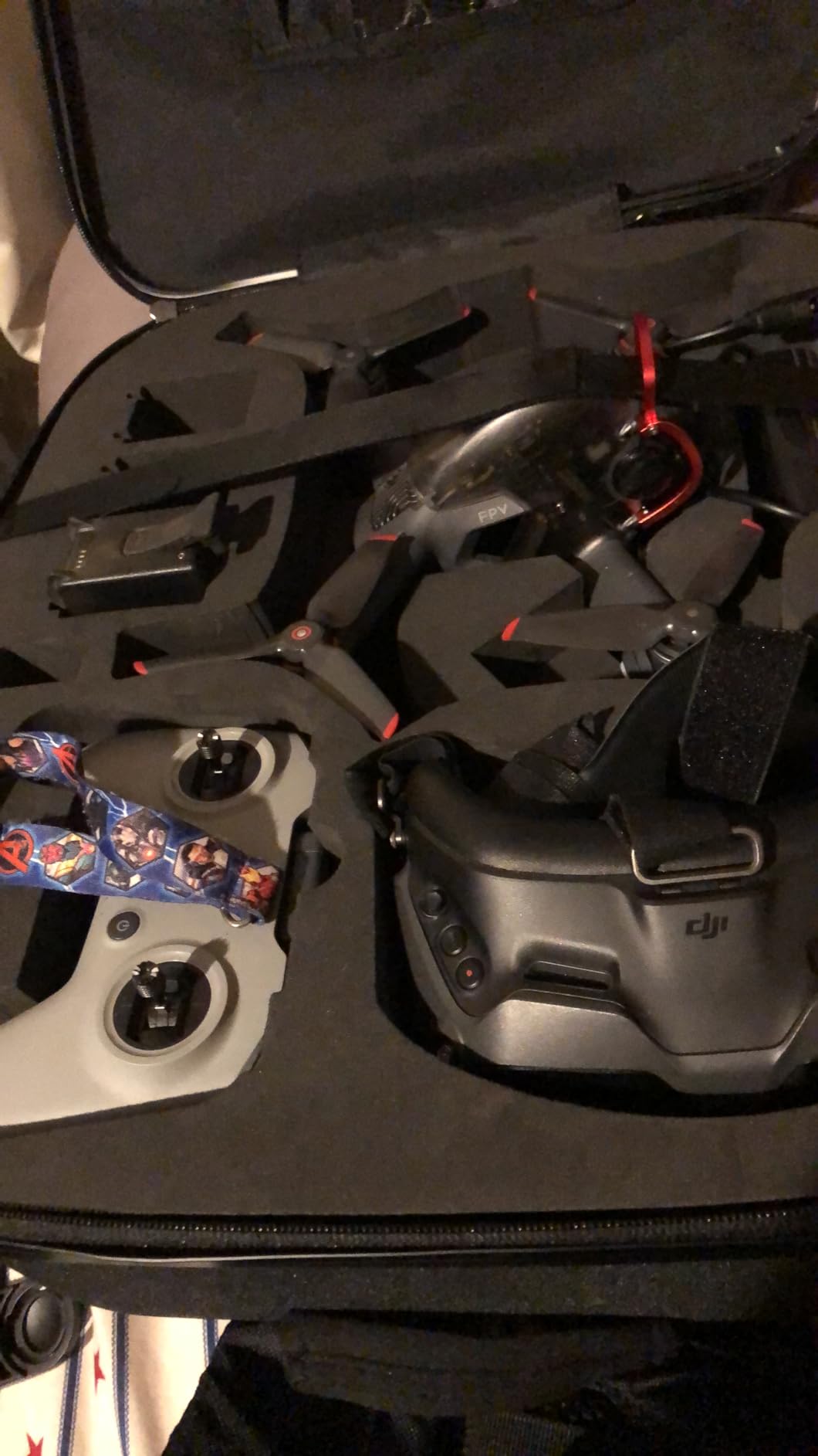 Professional Hard Case for DJI FPV Combo Drone, Waterproof Shockproof Backpack Bag for DJI FPV Explorer Fly More Kit Drone, Goggles V2/ Goggles Integra (FPV Drone Backpack) customer photo 1