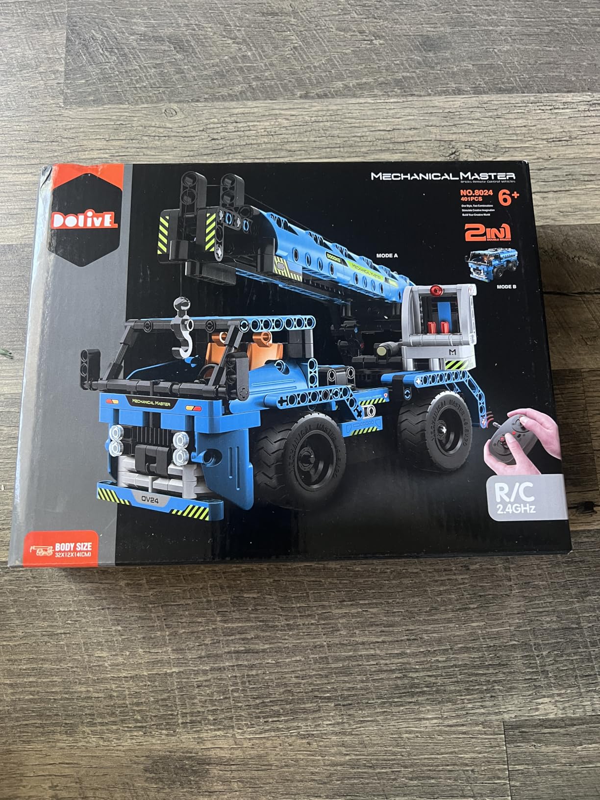 DOLIVE STEM RC Truck Building Toys, 2-in-1 Technic Vehicle Building Kits for Boys Age 8-12, Construction Erector Set Crane Truck Build Model for Boys Girls Age 6 7 8 9 10 11 12 13 14+ customer photo 2