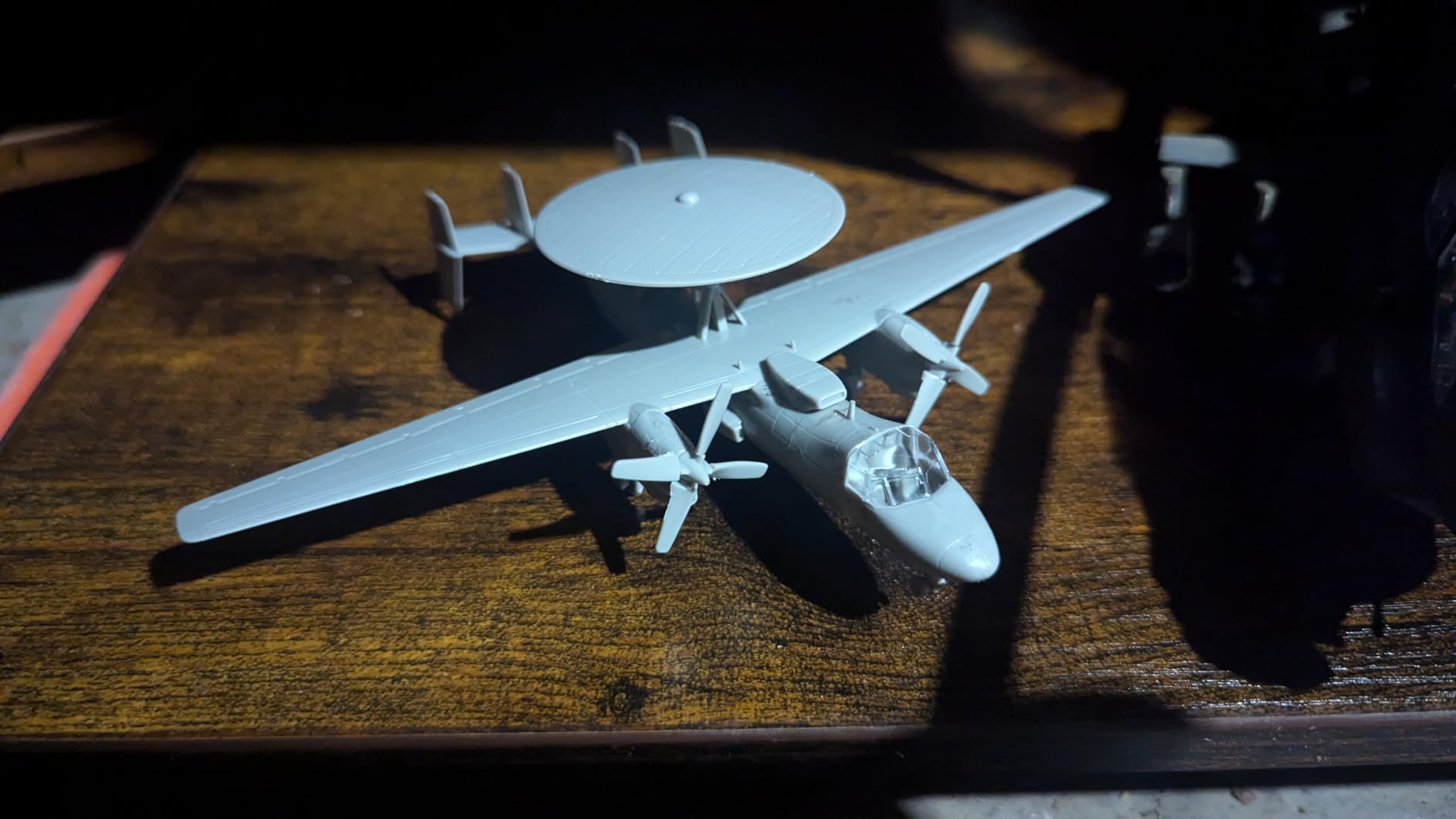Academy 1/144 US Navy E-2C Hawkeye VAW-113 Black Eagles Plastic Model 12623 customer photo 1