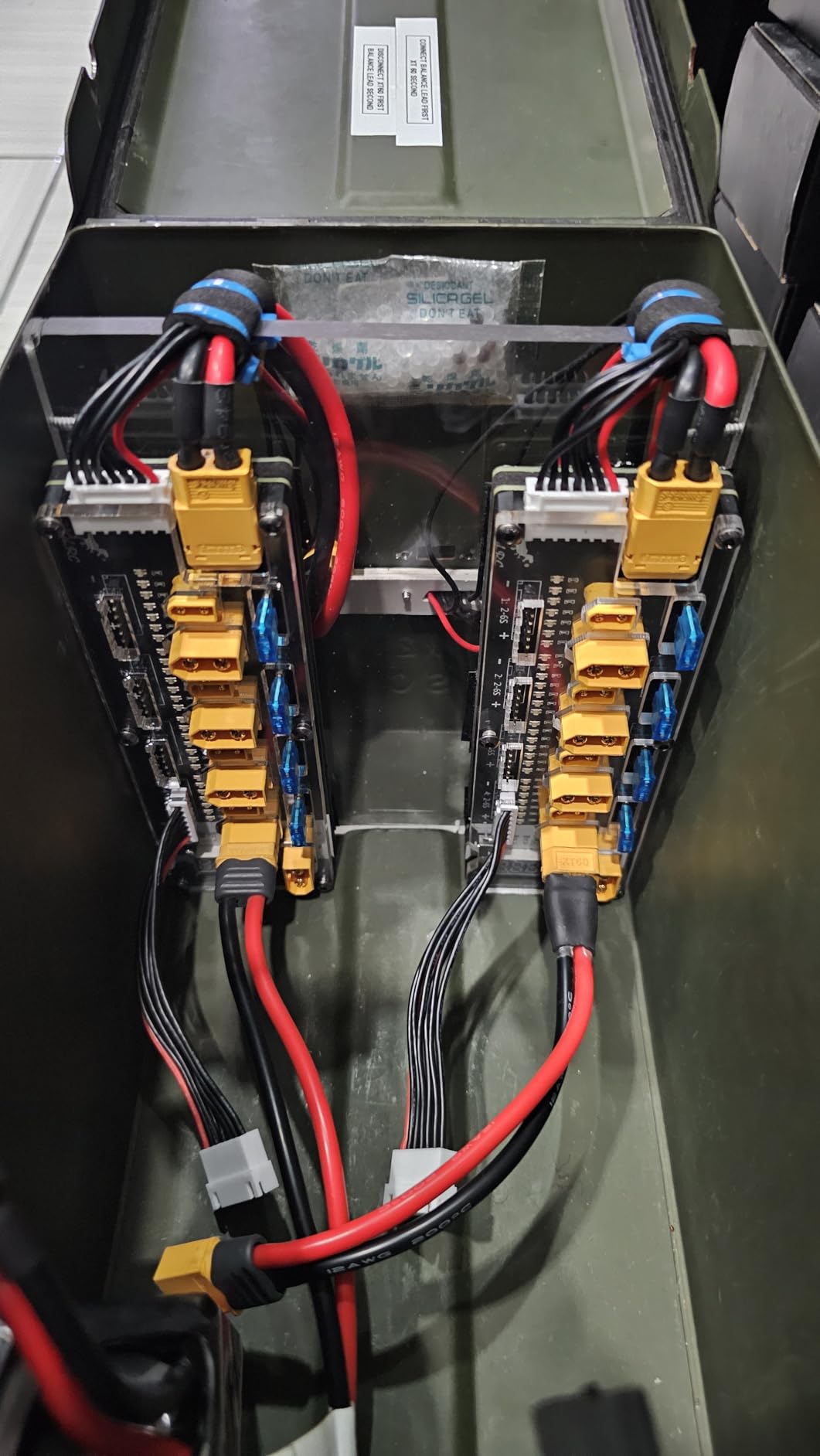 HGLRC 40A 4-Port Lipo Battery Balance Charger, Thor 6S Parallel Charging Board, with XT60/XT30 Plugs, Compatible with ISDT/IMAX/HOTA Chargers for 2-6S FPV Drone Batteries customer photo 1