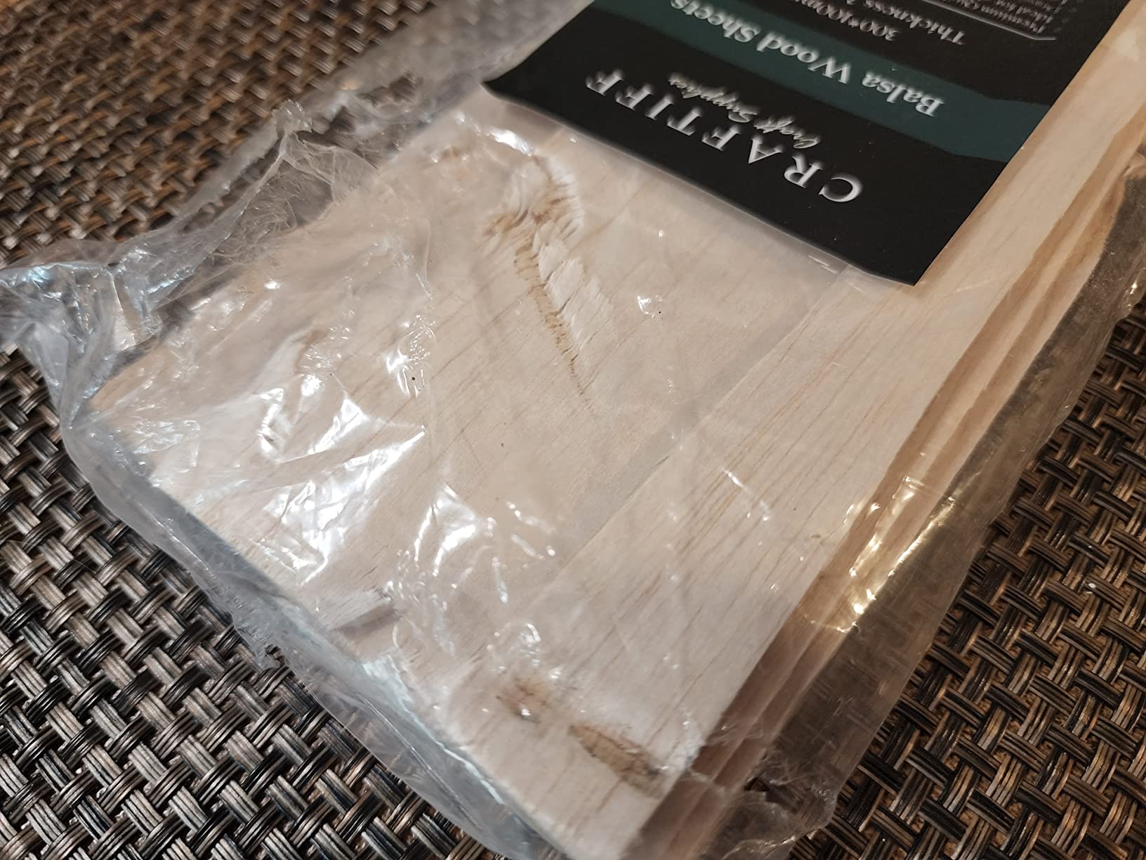 Balsa Wood Sheets 1/8 Inch Thick 12 x 4 Unfinished Wooden Board by Craftiff (5 Pack) customer photo 1