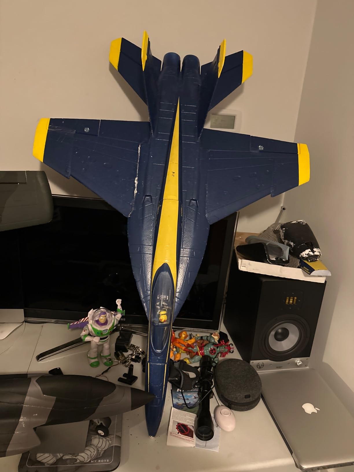 64mm 12 Blades EDF Ducted Fan with 4S 2840-KV3200 Brushless Outrunner Motor Model Jet Aircraft customer photo 2
