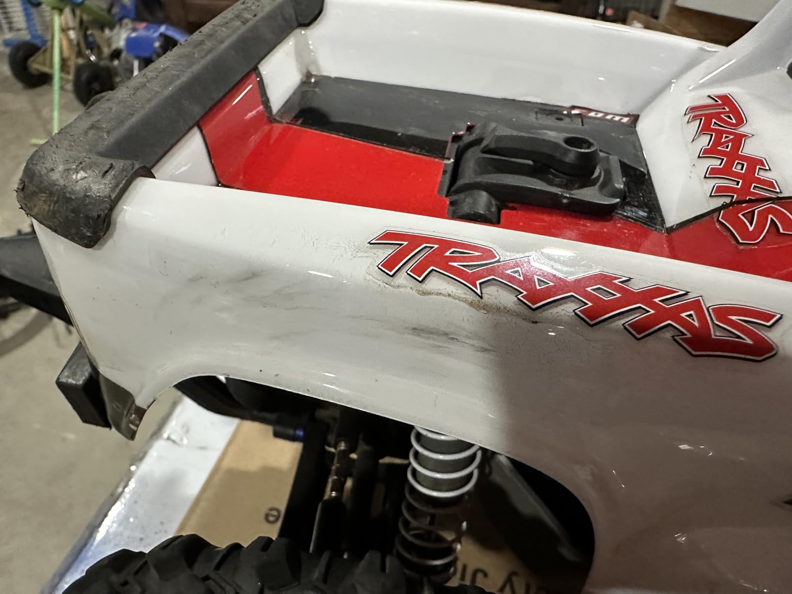 Traxxas 9011 Hoss VXL 4X4 Body Clear with Decals customer photo 1