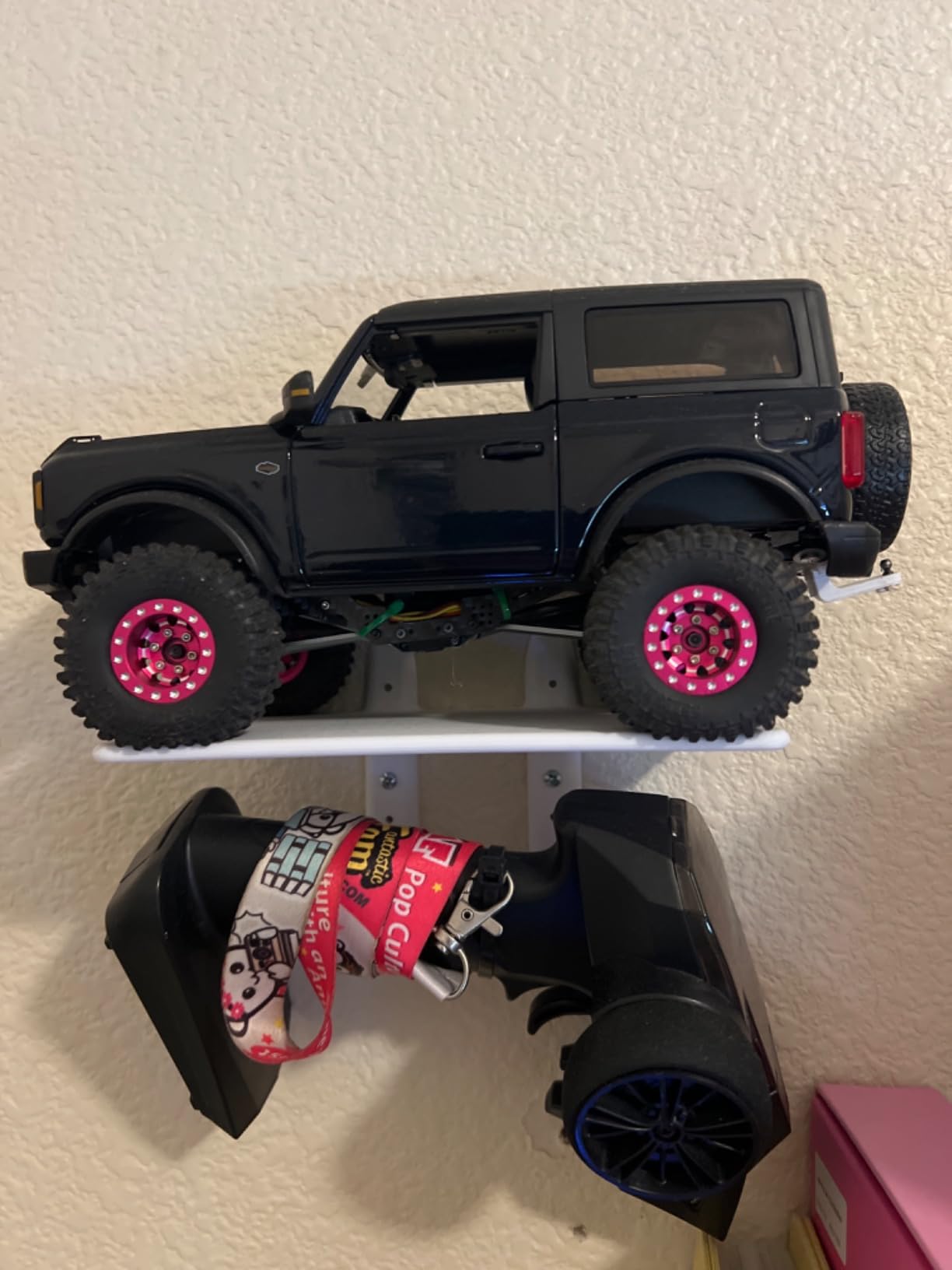 2021 Ford Bronco Wildtrak Dark Blue Metallic with Dark Gray Top Special Edition 1/18 Diecast Model Car by Maisto 31456 customer photo 1