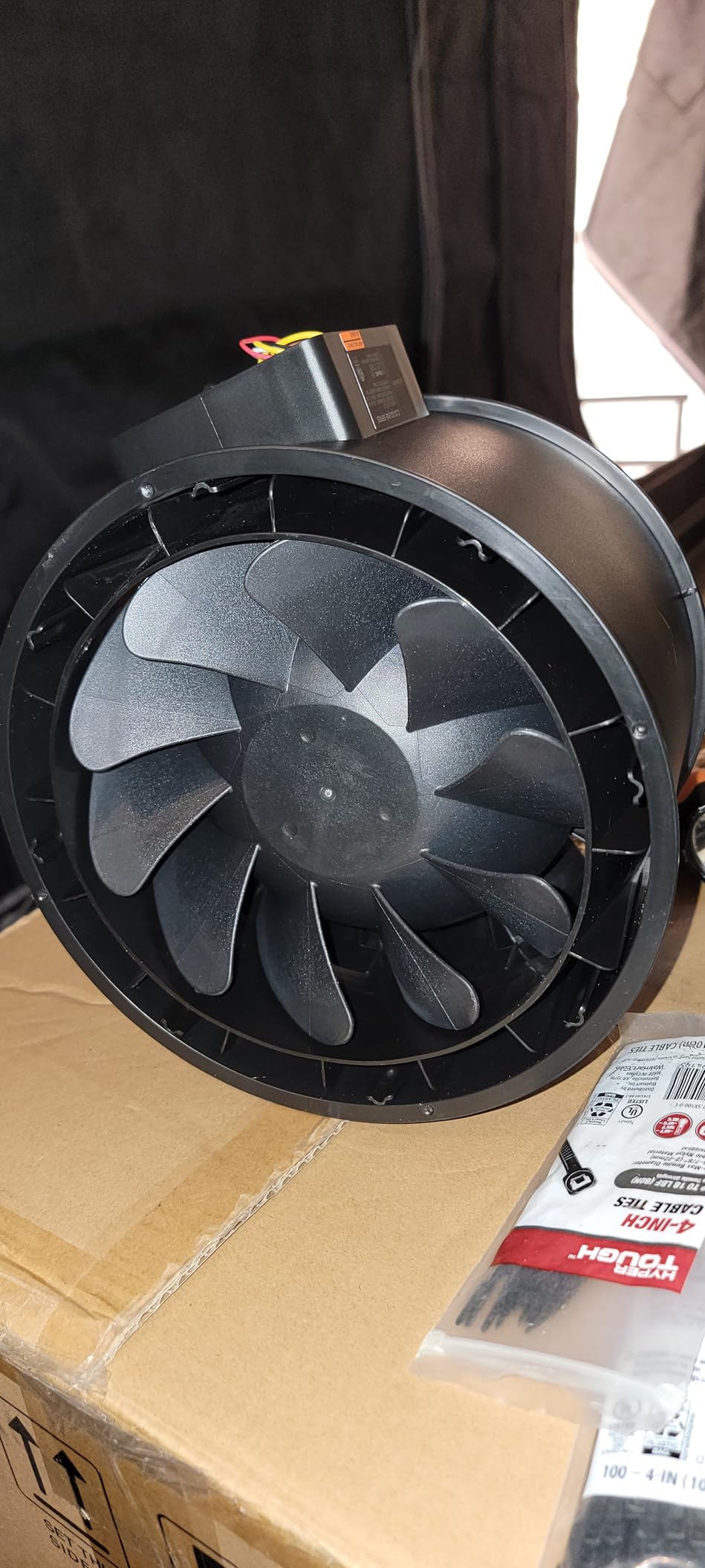 AC Infinity Air Filtration Kit 6 inch, CLOUDLINE LITE Inline Fan and Carbon Filter Combo, Cooling and Ventilation System for Grow Tents, Hydroponics, Indoor Gardening customer photo 2