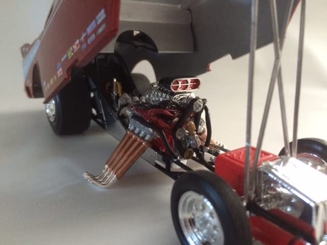 Tom Mongoose McEwen's 1957 Chevrolet Funny Car World's Fastest '57 Chevy 1/24 Scale Model Kit customer photo 4