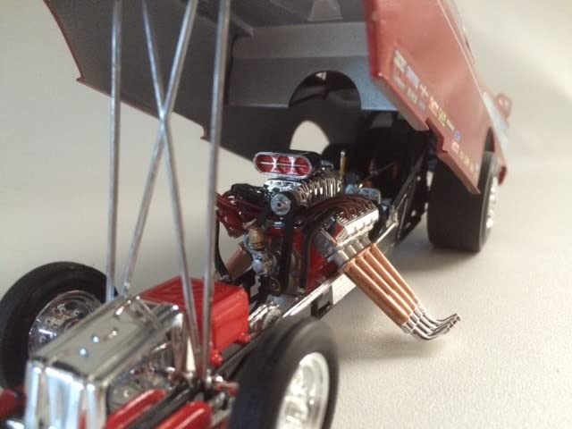 Tom Mongoose McEwen's 1957 Chevrolet Funny Car World's Fastest '57 Chevy 1/24 Scale Model Kit customer photo 5