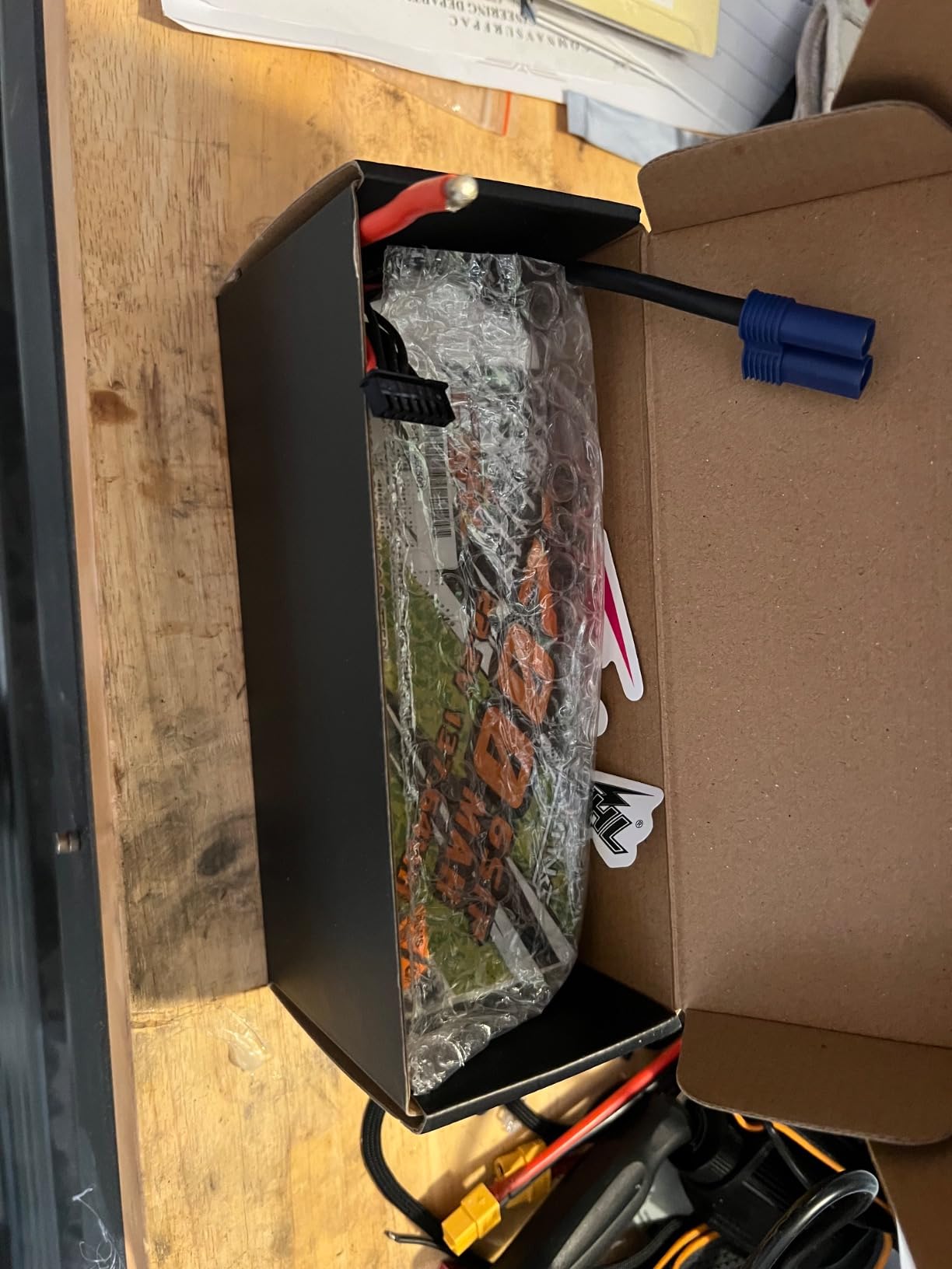 CNHL 22.2V 6200mAh 6S Lipo Battery 90C Soft case with EC5 Plug for RC Airplane RC Quadcopter Helicopter Battery RC Car Truck Boat customer photo 2