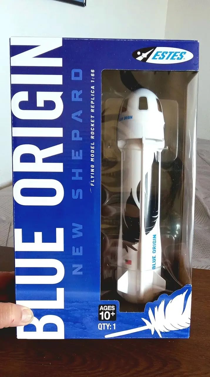 Estes 2198 Blue Origin New Shepard Rocket-Building Kit, Beginner Flying-Rocket-Model Kit for Ages 10+ customer photo 2