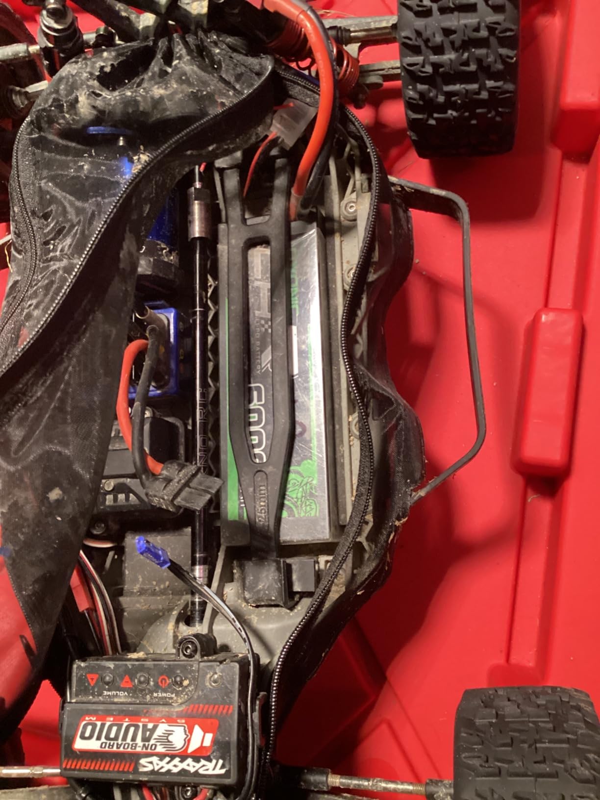 OVONIC 6000mAh 80C 2S 7.4V Lipo Battery Hardcase with Dean-Style T Connector for 1:8 Scale RC Car, RC Airplane, RC Helicopter, RC Boat (2 Pack) customer photo 1