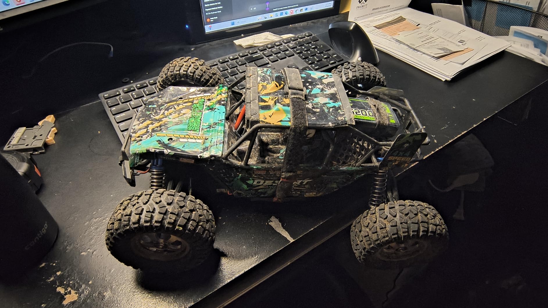 HAIBOXING 2995 Remote Control Truck 1:12 Scale RC Buggy 550 Motor Upgrade Version 42KM/H customer photo 2