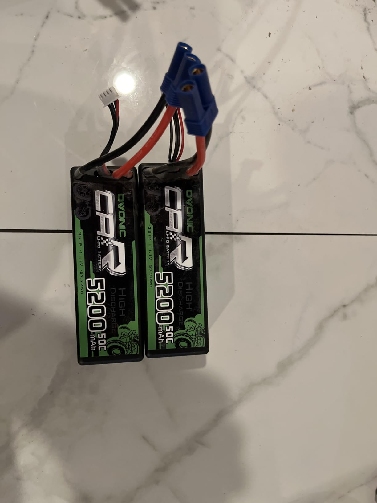 OVONIC 3S Lipo Battery 50C 5200mAh 11.1V Lipo Battery with EC5 Connector for Arrma 1/5 1/8 1/10 RC Car and Truck customer photo 1