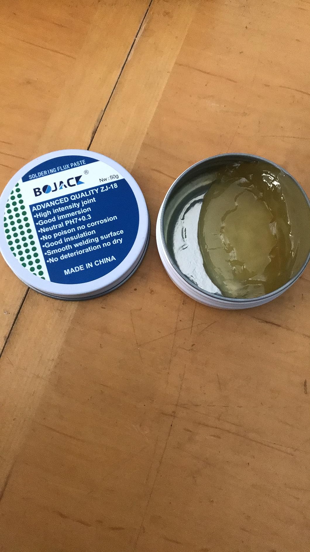 BOJACK Solder Flux, Flux for Soldering, Rosin Soldering Flux Paste 50g customer photo 2