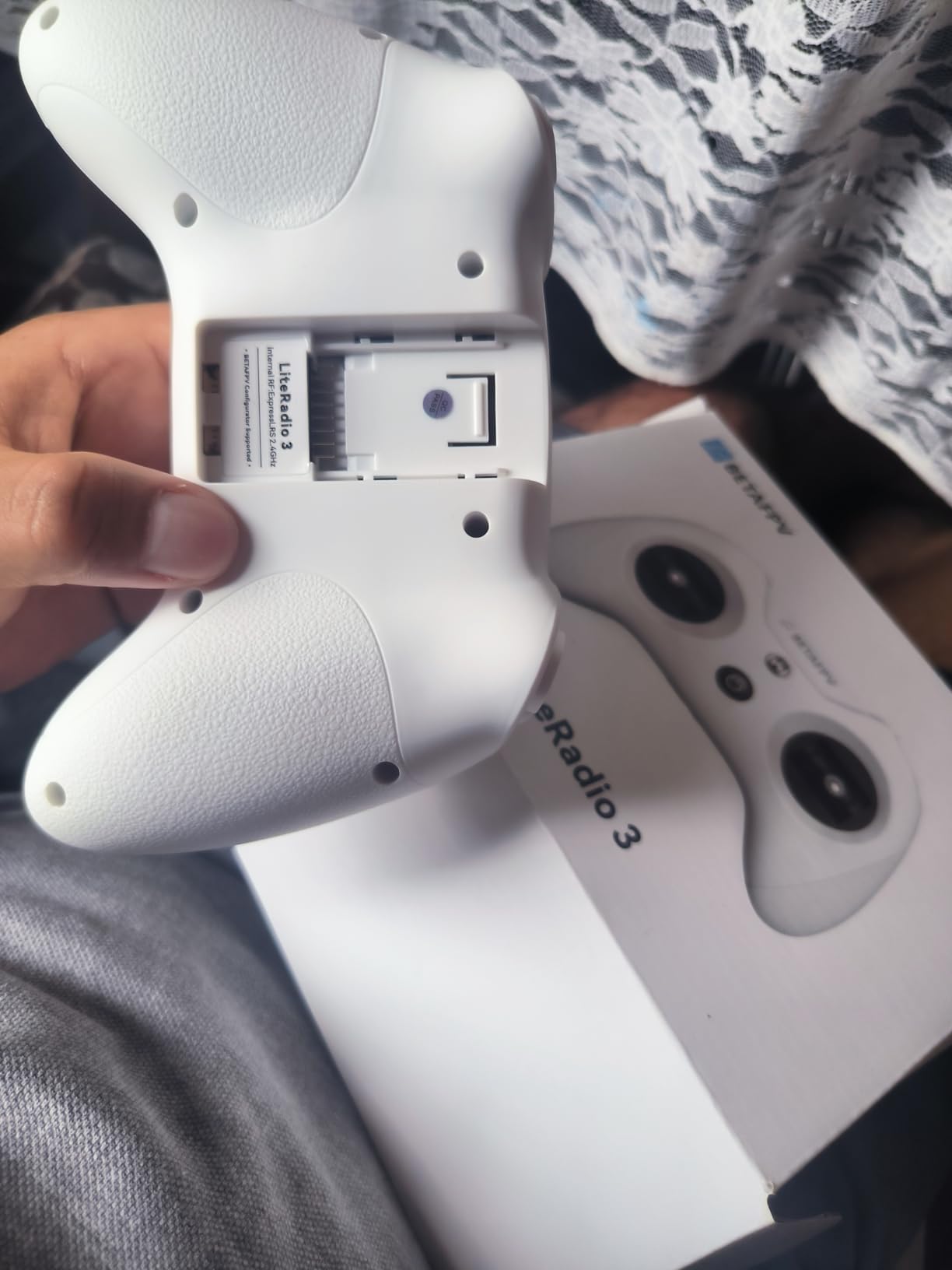 BETAFPV ELRS V3 LiteRadio 3 RC Radio Transmitter with Nano Bay for External TX Module, Support FPV Simulator BETAFPV Configurator V2 Firmware Update Joystick Calibration for FPV Drone Quad - Mode 2 customer photo 1