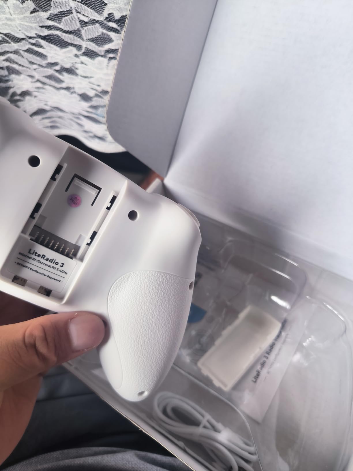 BETAFPV ELRS V3 LiteRadio 3 RC Radio Transmitter with Nano Bay for External TX Module, Support FPV Simulator BETAFPV Configurator V2 Firmware Update Joystick Calibration for FPV Drone Quad - Mode 2 customer photo 2