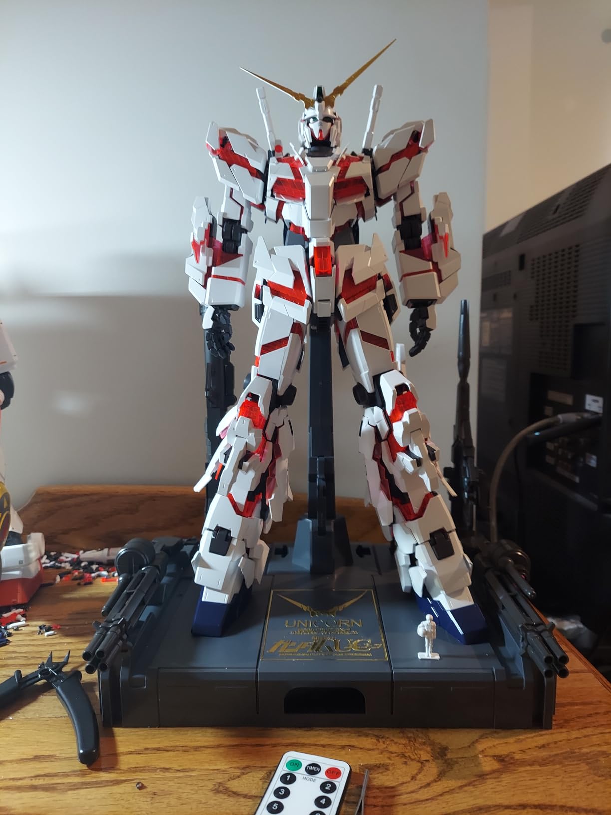 Unicorn Gundam Gundam UC, Bandai Hobby PG 1/60 Scale Color Coded Plastic Model Building Kit customer photo 1