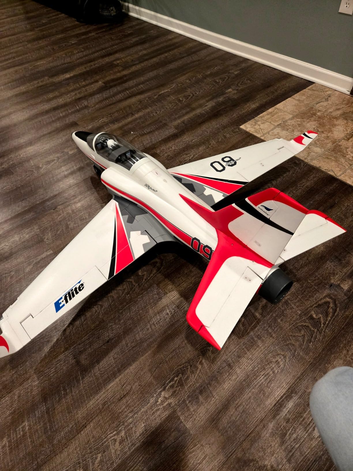 E-flite RC Airplane Viper 90mm EDF Jet BNF Basic Transmitter Battery and Charger Not Included with AS3X and Safe Select EFL17750 customer photo 1