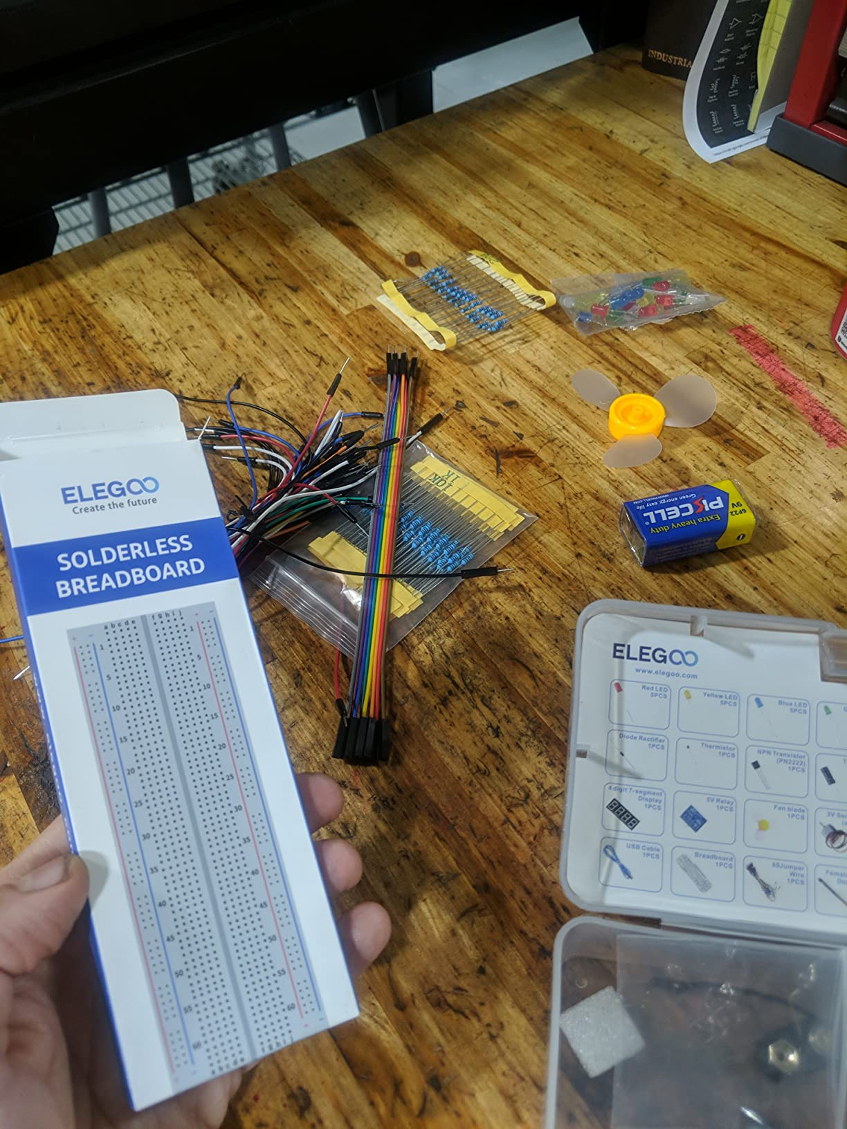 Mega R3 2560 Project Starter Kit Compatible with Arduino IDE MEGA - Including 16 Tutorials CD customer photo 1