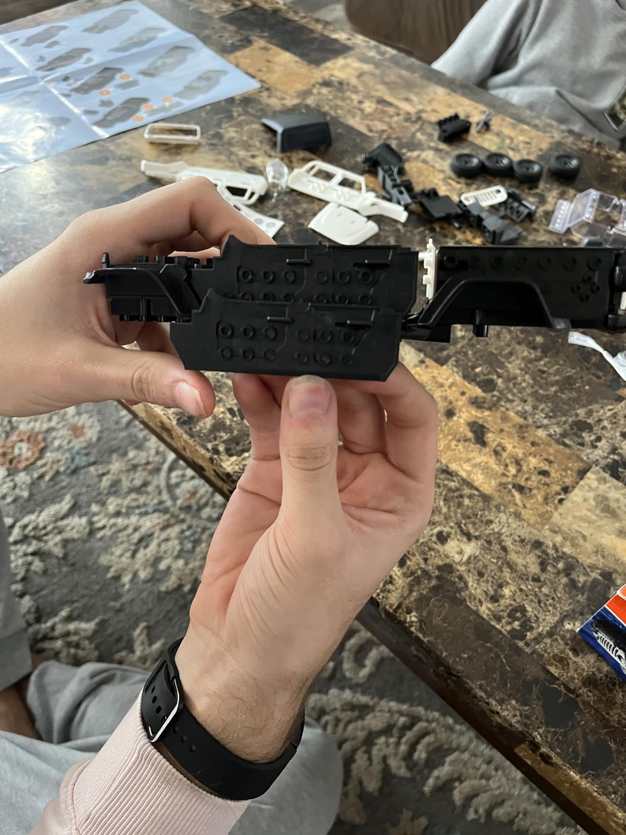 Airfix Quickbuild Jeep Gladiator (JT) Overland Pickup Truck Brick Building Plastic Model Kit Vehicle J6039 customer photo 1