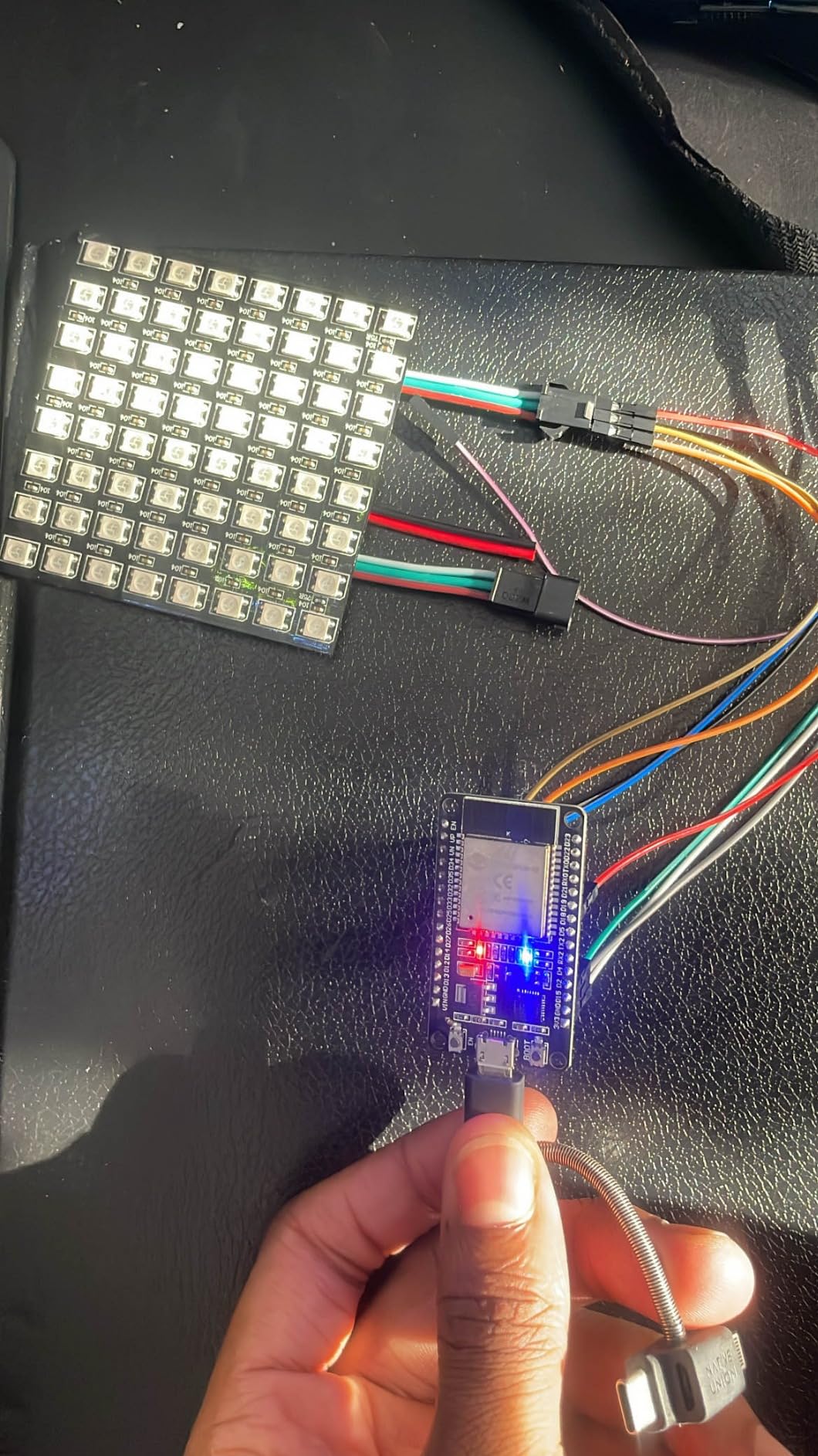 Hosyond 5Pcs D1 Mini NodeMcu ESP8266 ESP-12F WiFi Module Development Board Compatible with Arduino/WeMos D1 Mini customer photo 2