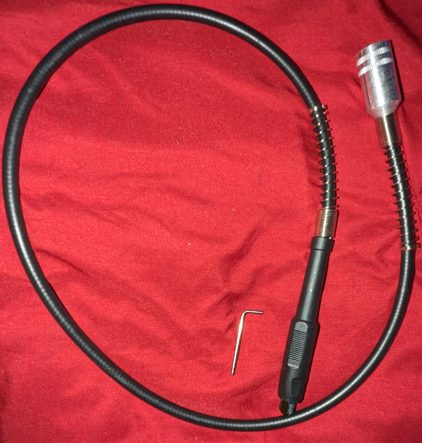 TMAX 42 Inch (1 Meter) Flexible Flex Shaft Polishing Chuck for Dremel Rotary Grinder Tools customer photo 1