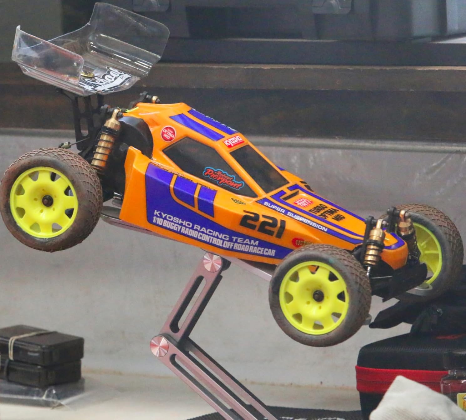 Kyosho Optima Mid Vintage Buggy KYO30622 Cars Electric RTR 1/10 Off-Road customer photo 1