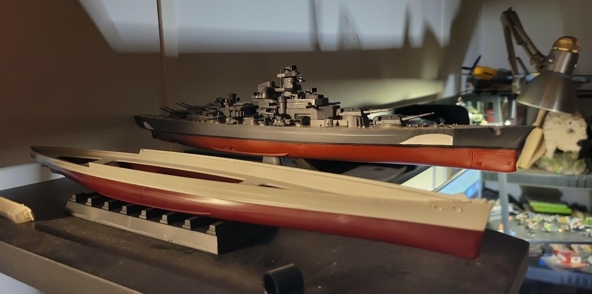 Atlantis Plastic Model Kit - Bismarck German Battleship 16 Inch customer photo 1