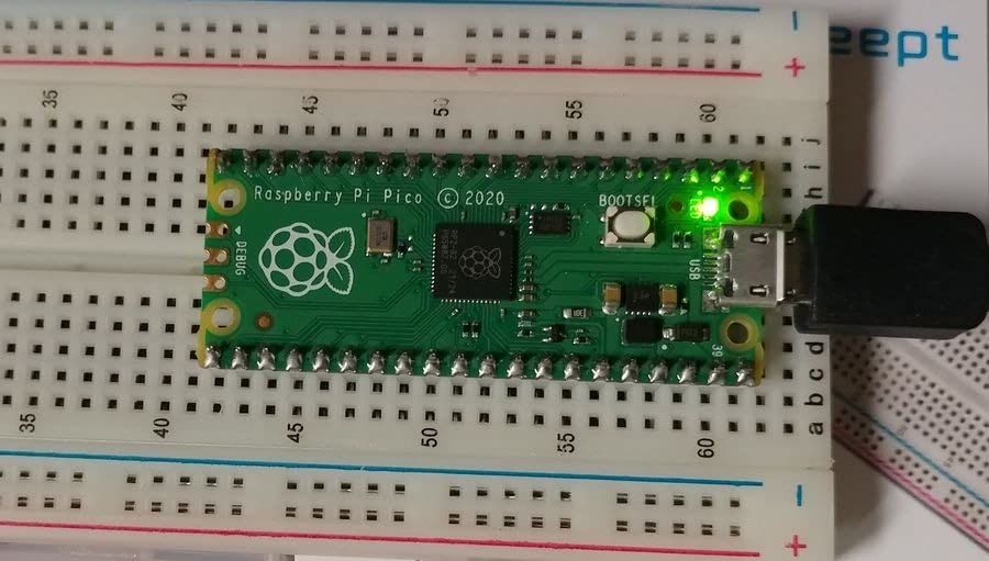 Adeept Raspberry Pi Pico Microcontroller Board with Pre-Soldered Header, Based on Raspberry Pi RP2040, Pico Starter Kit with Breadboard, Acrylic Protective Case and Jumper Wires customer photo 2