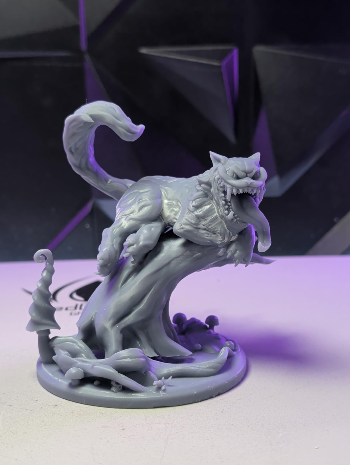 ANYCUBIC Water Washable 3D Printer Resin 2.0, 405nm High Precision 3D Resin, Low Shrinkage Photopolymer Resin for 4K/8K/12K Capable LCD DLP Resin 3D Printer (Grey + Grey, 2000g) customer photo 2
